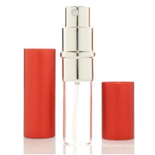 IN STOCK Fancy 5Ml  Colored Cylinder Glass Perfume Pump Spray Bottle